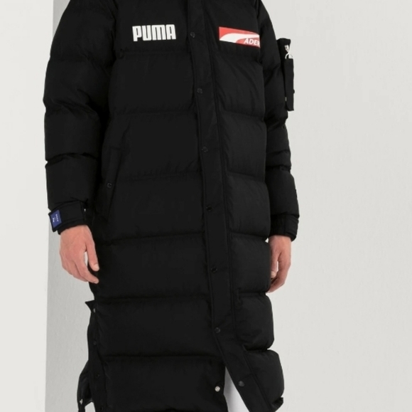 PUMA x ADER ERROR Hooded Button-Up Unisex Padded Down Coat - Picture 4 of 10